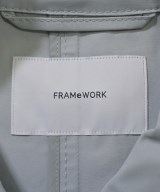 FRAMeWORK（フレームワーク）チェスターコート 青 サイズ:36(S位) レディース/2200637663014