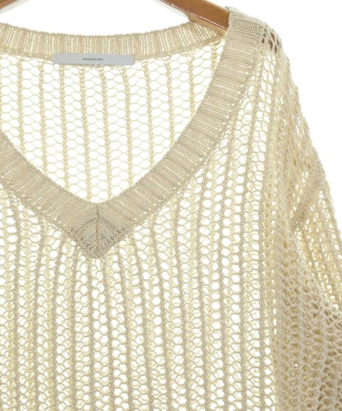 FRAMeWORK（フレームワーク）ニット・セーター ベージュ サイズ:F レディース/2200629730236