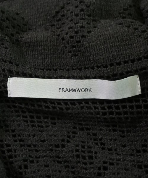 FRAMeWORK（フレームワーク）カジュアルシャツ 黒 サイズ:F レディース/2200637756013
