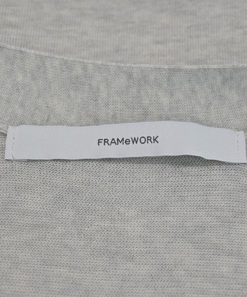 FRAMeWORK（フレームワーク）カーディガン グレー サイズ:F レディース/2200629735064