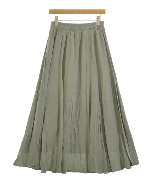 FRAMeWORK（フレームワーク）ロング・マキシ丈スカート グレー サイズ:38(M位) レディース/2200629735125