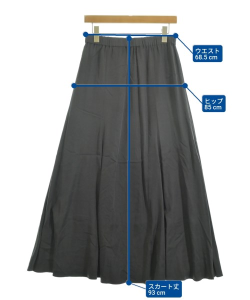 FRAMeWORK（フレームワーク）ロング・マキシ丈スカート グレー サイズ:40(M位) レディース/2200629735132