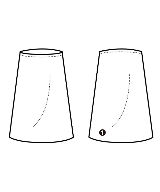 FRAMeWORK（フレームワーク）ロング・マキシ丈スカート グレー サイズ:40(M位) レディース/2200629735132