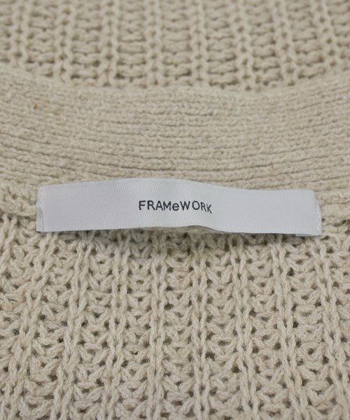 FRAMeWORK（フレームワーク）ニット・セーター 白 サイズ:F レディース/2200629735170