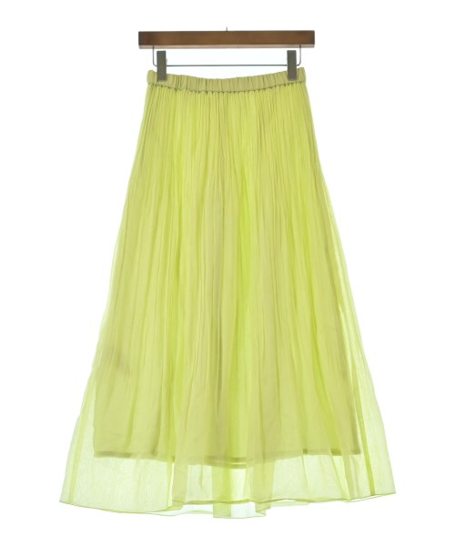 FRAMeWORK（フレームワーク）ロング・マキシ丈スカート 黄 サイズ:36(S位) レディース/2200637851077