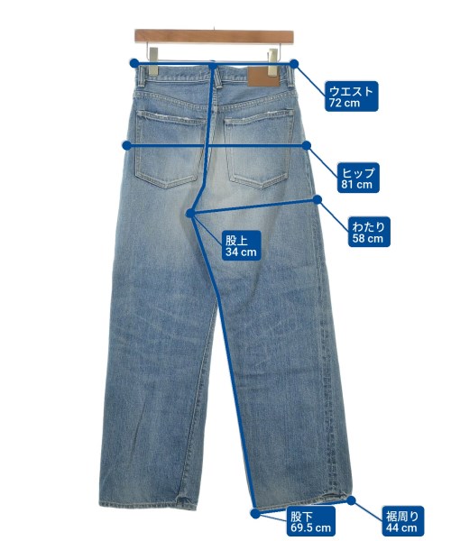 FRAMeWORK（フレームワーク）デニムパンツ 青 サイズ:S レディース/2200632932023