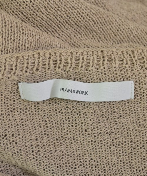FRAMeWORK（フレームワーク）ニット・セーター ベージュ サイズ:F レディース/2200632932030