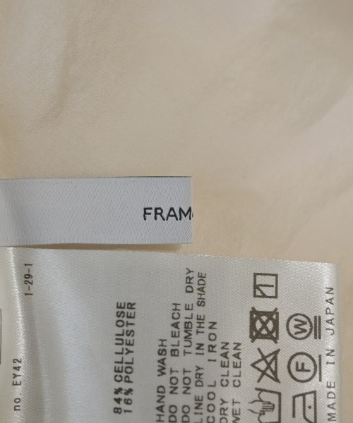 FRAMeWORK（フレームワーク）ブラウス ベージュ サイズ:F レディース/2200633653040