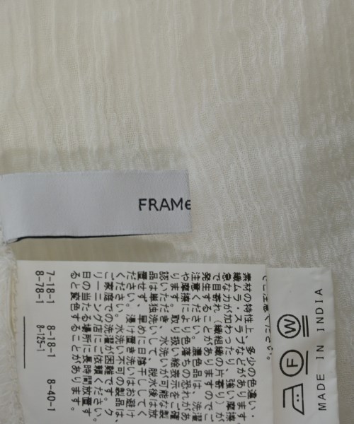 FRAMeWORK（フレームワーク）ブラウス 白 サイズ:-(L位) レディース/2200633653071