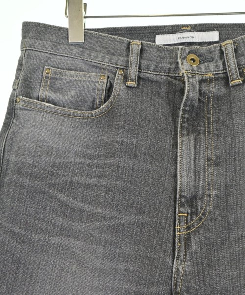 FRAMeWORK（フレームワーク）デニムパンツ グレー サイズ:40(M位) レディース/2200642904027
