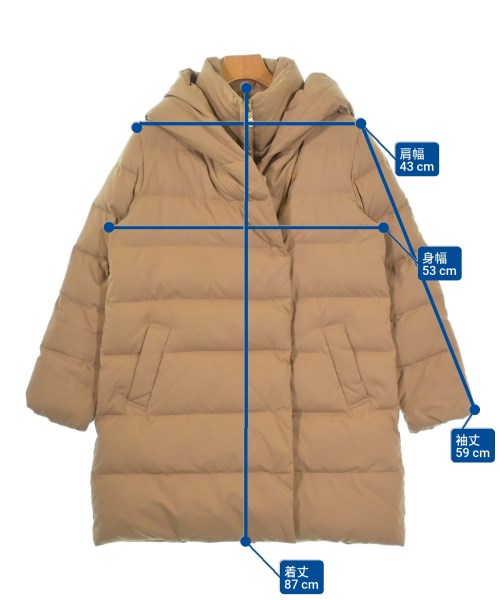 FRAMeWORK（フレームワーク）ダウンコート ベージュ サイズ:40(M位) レディース/2200628175021