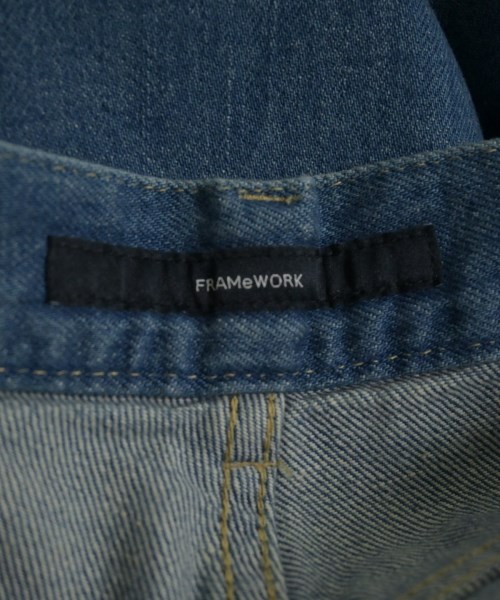 FRAMeWORK（フレームワーク）デニムパンツ 青 サイズ:40(M位) レディース/2200628229120