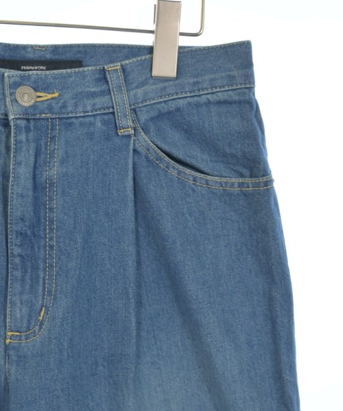 FRAMeWORK（フレームワーク）デニムパンツ 青 サイズ:40(M位) レディース/2200628229120