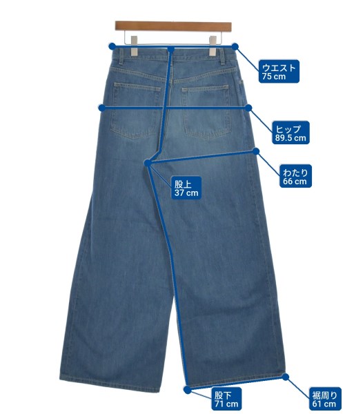 FRAMeWORK（フレームワーク）デニムパンツ 青 サイズ:40(M位) レディース/2200628229120