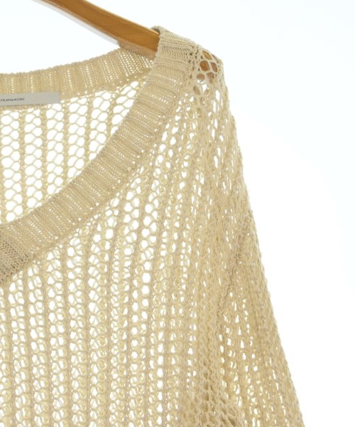 FRAMeWORK（フレームワーク）ニット・セーター ベージュ サイズ:F レディース/2200630482070