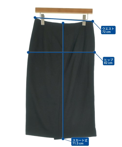 FRAMeWORK（フレームワーク）ロング・マキシ丈スカート 黒 サイズ:40(M位) レディース/2200637837132