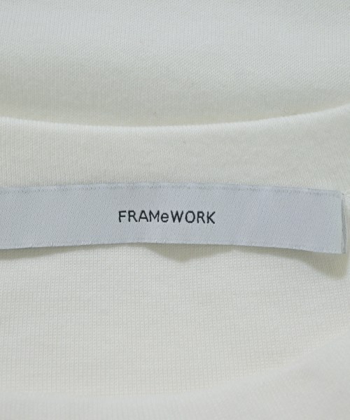 FRAMeWORK（フレームワーク）Tシャツ・カットソー 白 サイズ:-(M位) レディース/2200643511064