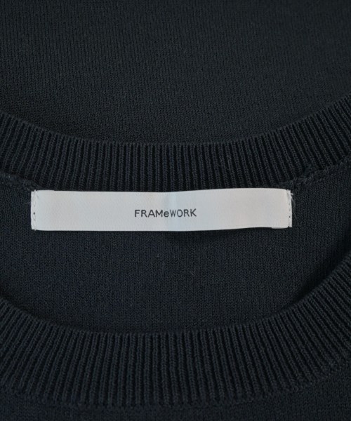 FRAMeWORK（フレームワーク）ニット・セーター 紺 サイズ:F レディース/2200610833083