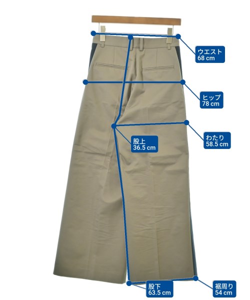 FRAMeWORK（フレームワーク）スラックス ベージュ サイズ:34(XS位) レディース/2200631752073