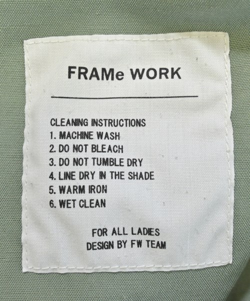 FRAMeWORK（フレームワーク）その他 カーキ サイズ:F レディース/2200610876196