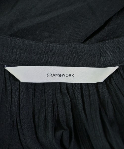 FRAMeWORK（フレームワーク）ワンピース 黒 サイズ:36(S位) レディース/2200610876394
