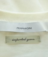 FRAMeWORK（フレームワーク）ニット・セーター 白 サイズ:F レディース/2200619534158