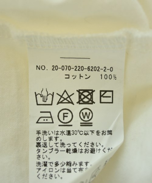 FRAMeWORK（フレームワーク）Tシャツ・カットソー 白 サイズ:-(M位) レディース/2200619534233
