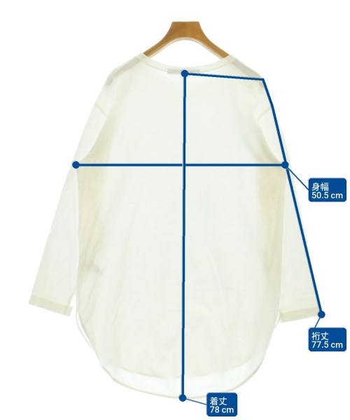 FRAMeWORK（フレームワーク）Tシャツ・カットソー 白 サイズ:-(M位) レディース/2200619534233