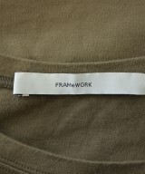 FRAMeWORK（フレームワーク）Tシャツ・カットソー 茶 サイズ:-(M位) レディース/2200619534240