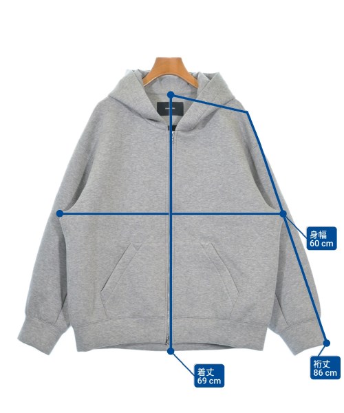 FRAMeWORK（フレームワーク）パーカー グレー サイズ:F レディース/2200612982109