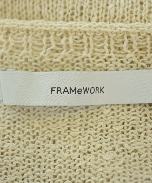 FRAMeWORK（フレームワーク）ニット・セーター ベージュ サイズ:F レディース/2200612982130