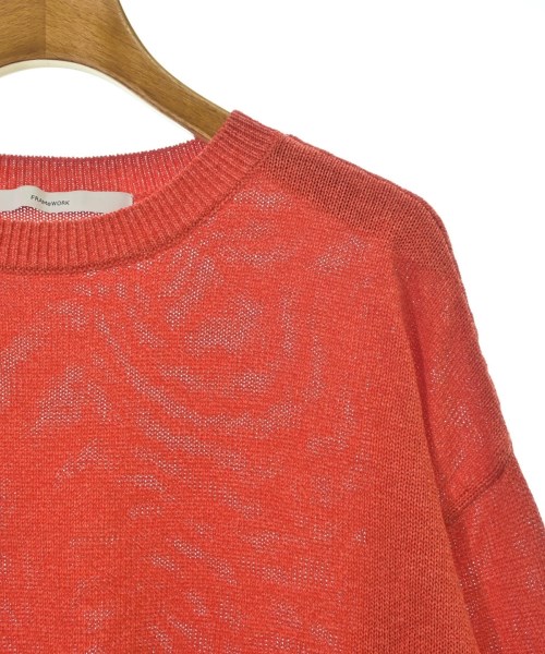 FRAMeWORK（フレームワーク）ニット・セーター オレンジ サイズ:F レディース/2200612982154