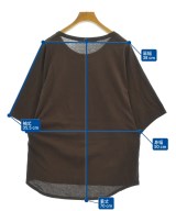 FRAMeWORK（フレームワーク）Tシャツ・カットソー 茶 サイズ:F レディース/2200612982185