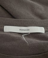 FRAMeWORK（フレームワーク）Tシャツ・カットソー 茶 サイズ:F レディース/2200624199038