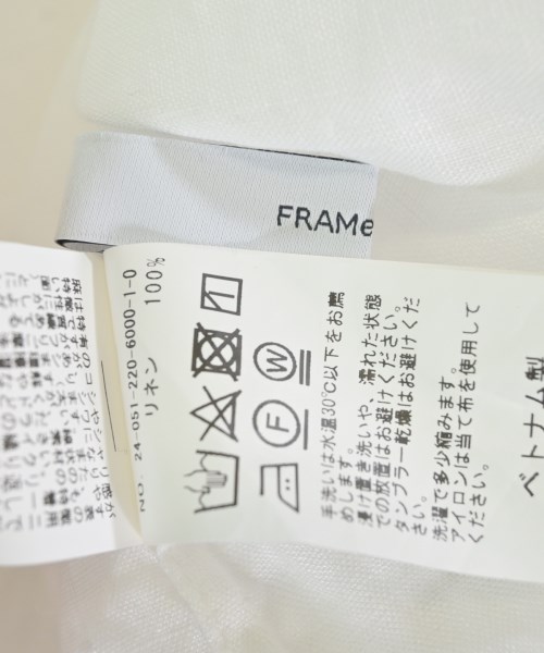 FRAMeWORK（フレームワーク）ブラウス 白 サイズ:F レディース/2200624221036