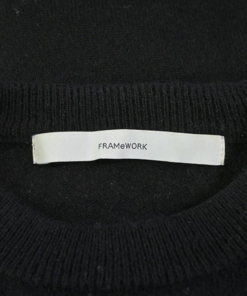 FRAMeWORK（フレームワーク）ニット・セーター 黒 サイズ:F レディース/2200617711049