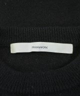 FRAMeWORK（フレームワーク）ニット・セーター 黒 サイズ:F レディース/2200617711049