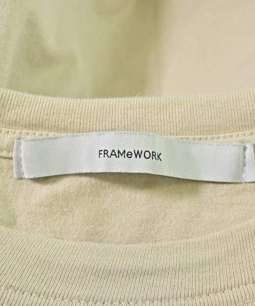 FRAMeWORK（フレームワーク）Tシャツ・カットソー ベージュ サイズ:-(L位) レディース/2200624765028