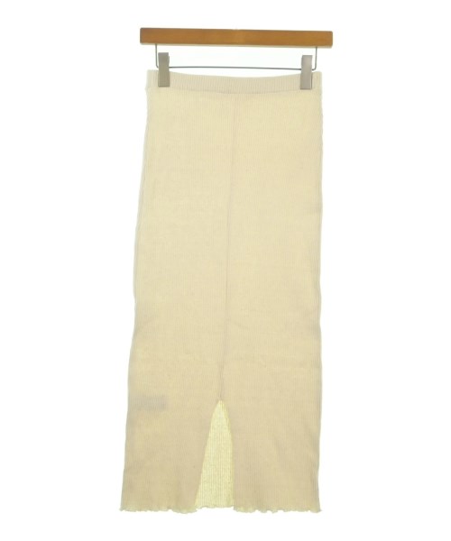 FRAMeWORK（フレームワーク）ロング・マキシ丈スカート 白 サイズ:36(S位) レディース/2200615047157