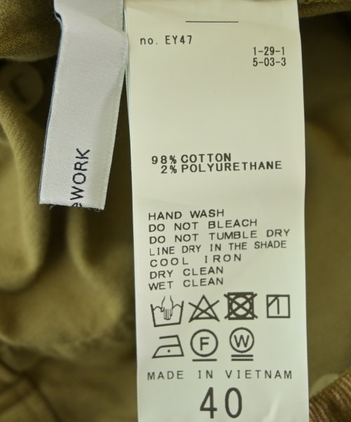 FRAMeWORK（フレームワーク）その他 茶 サイズ:40(M位) レディース/2200615344157