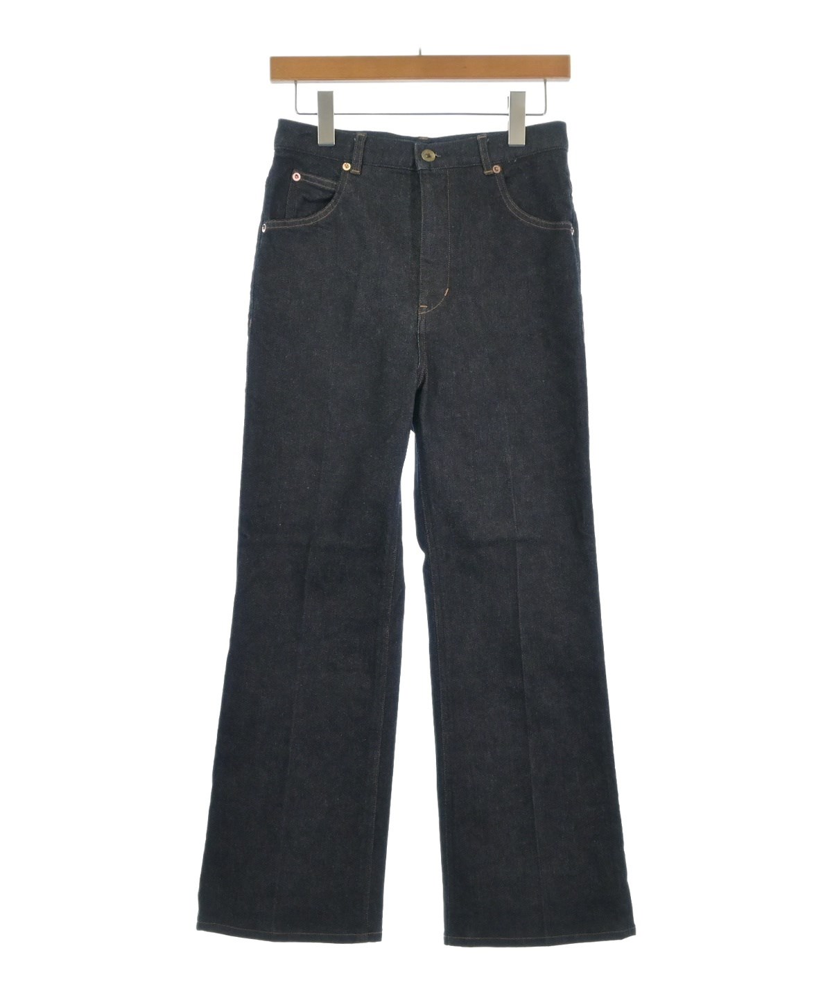 FRAMeWORK ワイドレッグデニムパンツ　カーブパンツ40 FRAMeWORK パンツ デニム ジーンズ denim カーブパンツ : ZOZOTOWN