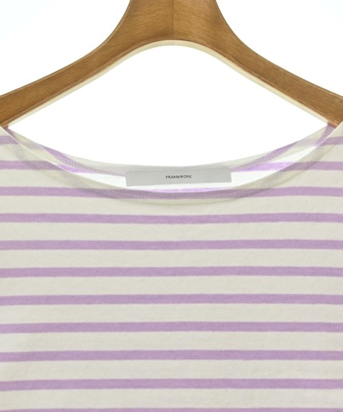 FRAMeWORK（フレームワーク）Tシャツ・カットソー 白 サイズ:F レディース/2200617038061