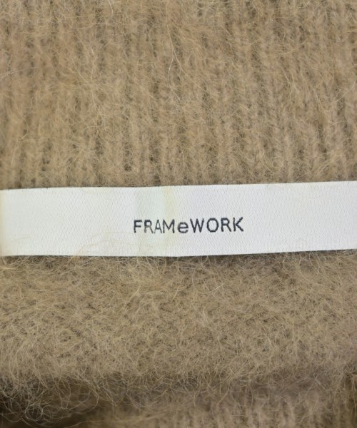 FRAMeWORK（フレームワーク）ニット・セーター 茶 サイズ:F レディース/2200627384066