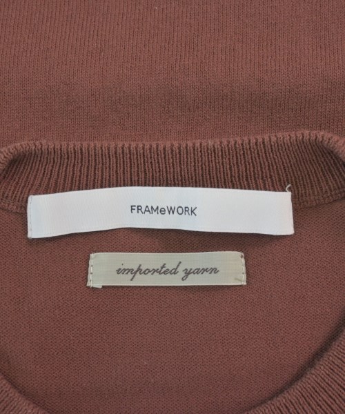 FRAMeWORK（フレームワーク）ニット・セーター 茶 サイズ:F レディース/2200616602324