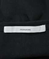 FRAMeWORK（フレームワーク）Tシャツ・カットソー 黒 サイズ:F レディース/2200611519566