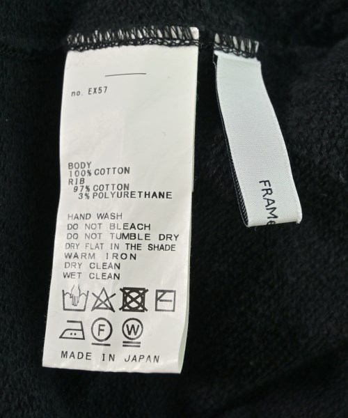 FRAMeWORK（フレームワーク）スウェット 黒 サイズ:F レディース/2200616360033