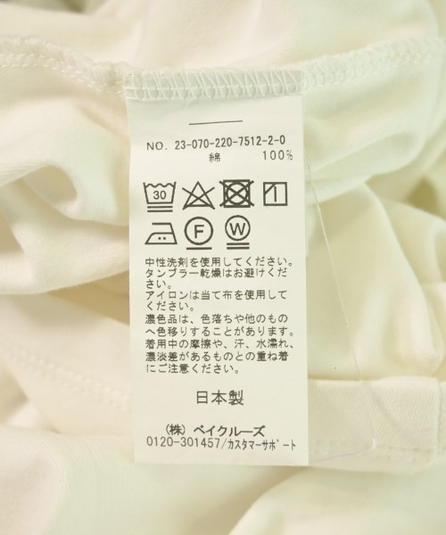 FRAMeWORK（フレームワーク）Tシャツ・カットソー 白 サイズ:F レディース/2200625357024