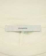 FRAMeWORK（フレームワーク）Tシャツ・カットソー 白 サイズ:F レディース/2200625357024