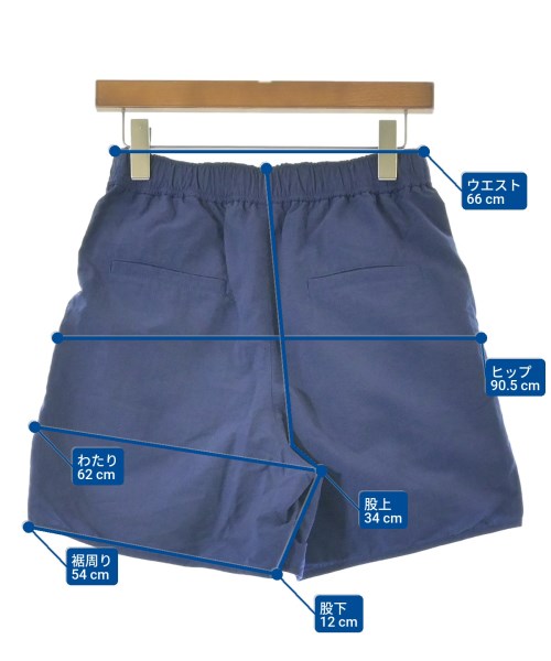 FRAMeWORK（フレームワーク）ショートパンツ 紺 サイズ:36(S位) レディース/2200629423213