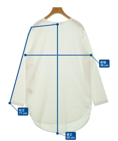 FRAMeWORK（フレームワーク）Tシャツ・カットソー 白 サイズ:F レディース/2200630437032